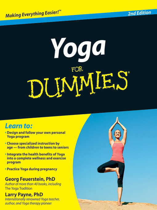 Détails du titre pour Yoga For Dummies par Georg Feuerstein - Liste d'attente